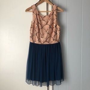 ModCloth Sequin Scallop dress